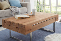Design Wohnzimmer Tisch Mit Asteiche Furnier - Krispan within Tisch Für Wohnzimmer
